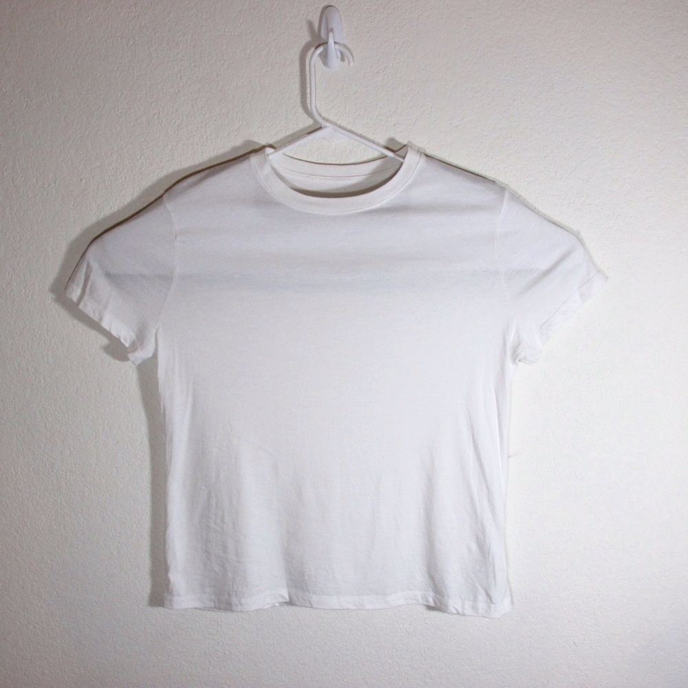 A New Day Plain White Short Sleeve T-Shirt